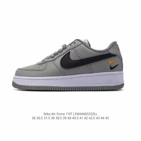 耐克Nike Air Force 1 Low 空军一号 Af1 2025年新款 小白鞋 低帮百搭厚底增高休闲运动板鞋。柔软、弹性十足的缓震性能和出色的中底设计， - 点击图像关闭