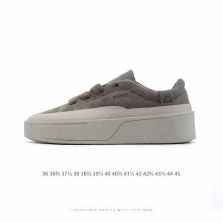 降价原价 元 公司级 阿迪达斯 Adidas Labcourt 百搭休闲轻松舒适 耐磨透气低帮 厚底增高运动板鞋 男女同款。鞋面使用了绒毛麂皮 ，鞋面和鞋底连接 - 点击图像关闭