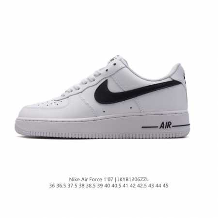 耐克 Nike Air Force 1 '07 Low 空军一号含气垫 小白鞋 低帮百搭厚底增高休闲运动板鞋。柔软、弹性十足的缓震性能和出色的中底设计，横跨复古 - 点击图像关闭