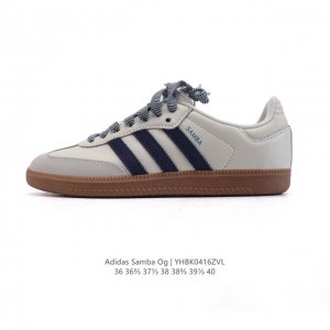 阿迪达斯 德训鞋 Adidas Originals Samba Og Shoes 经典运动鞋小白鞋 T头鞋 女士板鞋 彰显休闲摩登风情的时尚经典鞋。它诞生于50