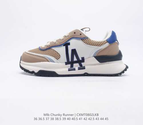 【真标】全新2023春夏鞋款，NY美国榄球洋基队New York Yankees x MLB Chunky Runner Liner 莱纳系列低帮厚底老爹风透气