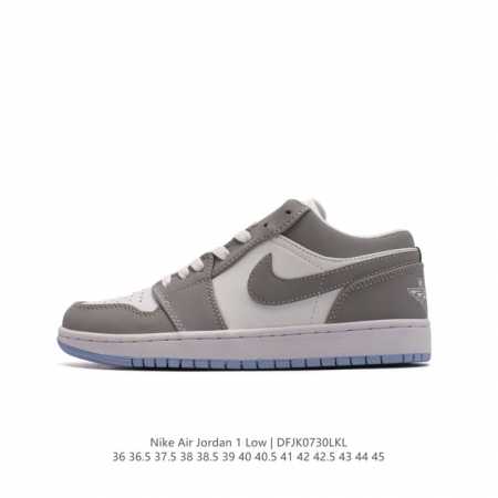 耐克 乔丹air Jordan 1 Low Aj1 乔1 乔丹1代aj1 低帮复古文化休闲运动篮球鞋。该鞋款从 1985 年元年款汲取设计灵感，焕新演绎简约经典 - 点击图像关闭