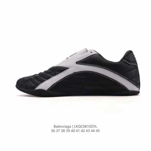 新品 Balenciaga 巴黎世家Balenciaga 全新 Zen 运动鞋 秋冬新款 男女士休闲运动鞋 617540W2Cg1 德训鞋 复古运动板鞋竞派跆拳