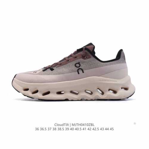 公司级 昂跑 On 训练鞋Cloudtitl 2025新品 蛇年限定 新年鞋子 男女同款防水缓震徒步鞋 厚底增高运动老爹鞋。缓震性能提升：Cloudtilt 采