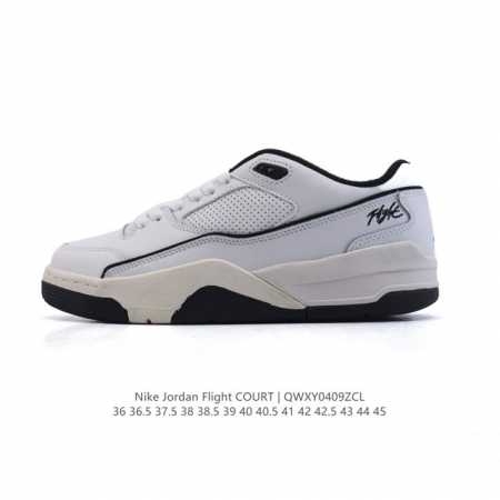 耐克 Nike 乔丹 Jordan Flight Court 时尚休闲 防滑耐磨 低帮运动鞋 复古篮球鞋 男款 Jordan 新鞋型 又来了！新配色曝光！滑板与 - 点击图像关闭