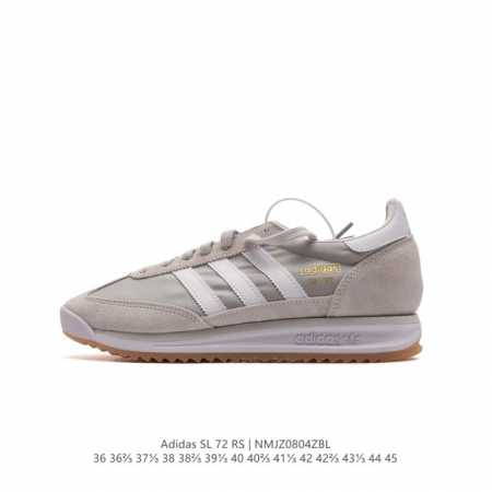 阿迪达斯adidas Sl 72 Shoes 经典复古薄底运动鞋 T头鞋 三叶草复古休闲跑步鞋休闲运动鞋 这款经典运动鞋携复古型格，来访你的活力日常 采用舒爽网 - 点击图像关闭
