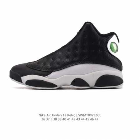 公司级 耐克 Nike Air Jordan 13 Retro 高帮 Aj13 乔丹13代 乔丹篮球鞋系列运动鞋 Airjordan 13以黑豹的风格制成，从猫 - 点击图像关闭