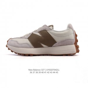真标 Nb 新百伦 New Balance 327系列复古休闲运动慢跑鞋时尚男女运动鞋 以更纯粹的复古风格设计打造的全新造型 侧身还以解构设计，将 N 字标志以