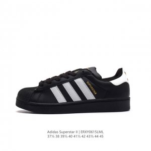 618特价头层皮 阿迪达斯 Adidas Superstar 三叶草经典贝壳头系列 新款休闲板鞋潮流男女士运动鞋 。鞋面柔软皮革材质 标志性的贝壳鞋头，锯齿三条