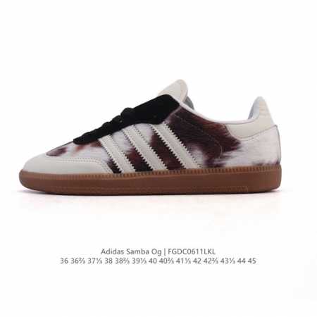 阿迪达斯 德训鞋 Adidas Originals Samba Og Shoes 经典运动鞋小白鞋 T头鞋 男女鞋 彰显休闲摩登风情的时尚经典鞋。它诞生于50年 - 点击图像关闭