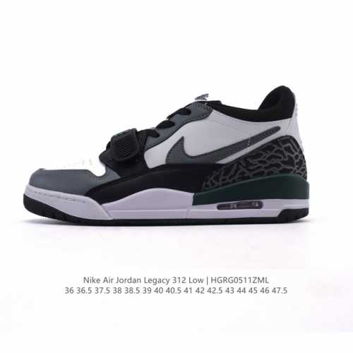 公司级 耐克 Aj 乔丹 Air Jordan Legacy 312 低帮运动鞋 Aj312 乔312百搭篮球鞋 酷炫混搭，谁人不爱？Air Jordan Le