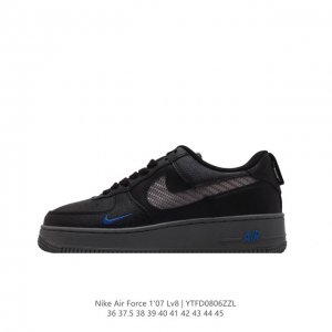 耐克 Nike Air Force 1 '07 Low 空军一号含气垫 低帮百搭厚底增高休闲运动板鞋。柔软、弹性十足的缓震性能和出色的中底设计，横跨复古与现代的