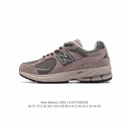 新百伦 New Balance 2002R 跑鞋 男女运动鞋厚底老爹鞋。沿袭了面世之初的经典科技，以 Encap 中底配以升级版 N-Ergy 缓震物料。鞋面则 - 点击图像关闭