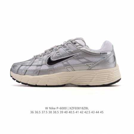 耐克 Nike 男女子休闲运动鞋 P-6000Premium 轻便舒适透气防滑缓震耐磨跑步鞋。P-6000 是一款植根于 0 年代风格的混合款式，让人想起去年再 - 点击图像关闭