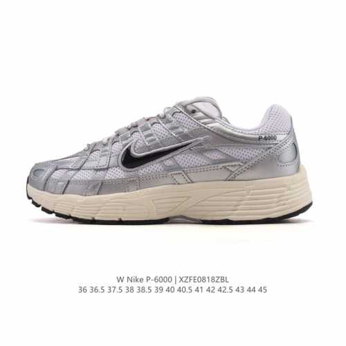 耐克 Nike 男女子休闲运动鞋 P-6000Premium 轻便舒适透气防滑缓震耐磨跑步鞋。P-6000 是一款植根于 0 年代风格的混合款式，让人想起去年再