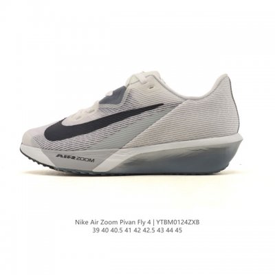 耐克 Nike Rival Fly 4 男子公路跑步鞋 低帮减震2025新款 厚底增高运动老爹鞋。前足 Air Zoom 缓震配置，缔造出众回弹的迈步体验和稳定