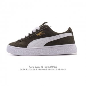 特价 彪马 Puma 休闲板鞋 Suede Xl系列经典厚底防滑耐磨舒适透气运动鞋 新年穿有型 时尚 穿搭 球鞋 穿搭 时尚 潮流 面包鞋 Puma面包鞋，