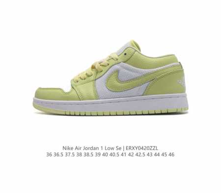 头层皮 耐克 乔丹air Jordan 1 Low Aj1 乔1 乔丹1代aj1 低帮复古文化休闲运动篮球鞋。该鞋款从 1985 年元年款汲取设计灵感，焕新演绎 - 点击图像关闭