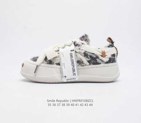 Smilerepublic 厚底开口笑帆布鞋系列厚底增高运动鞋 小红书热门款smilerepublic 向前一步 保持微笑: 檀健次主理品牌 众多明星上脚同款厚 - 点击图像关闭