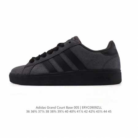 阿迪达斯 Adidaslego 阿迪达 Adidas Neo Grand Court懒蛋蛋联名款小白鞋 男女款休闲低帮运动板鞋运动休闲鞋，一款经典而简洁的运动鞋 - 点击图像关闭