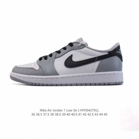 公司级 耐克 乔丹Air Jordan 1 Low Aj1 乔1 乔丹1代Aj1 低帮复古文化休闲运动篮球鞋。从1985 年面世的元年款汲取设计灵感，采用简洁大 - 点击图像关闭