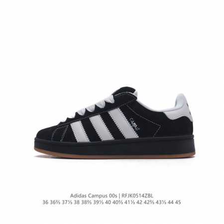 Adidas阿迪达斯.男女鞋 三叶草campus 00S 面包鞋复古休闲板鞋。千禧回潮！Adidas Campus 00S 经典再现！面包化的campus鞋款在 - 点击图像关闭