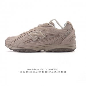 新品公司级 新百伦 2025年新款 New Balance 204L 2025年夏季登场：复古薄底鞋重塑都市运动美学时尚运动跑步鞋，以复古薄底设计与室内足球鞋灵