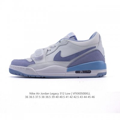公司级 耐克 Aj 乔丹 Air Jordan Legacy 312 低帮运动鞋 Aj312 乔312百搭篮球鞋 酷炫混搭，谁人不爱？Air Jordan Le