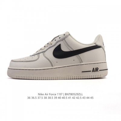 耐克 Nike Air Force 1 '07 Low 空军一号含气垫 小白鞋 2025年 蛇年新款 低帮百搭厚底增高休闲运动板鞋。柔软、弹性十足的缓震性能和出