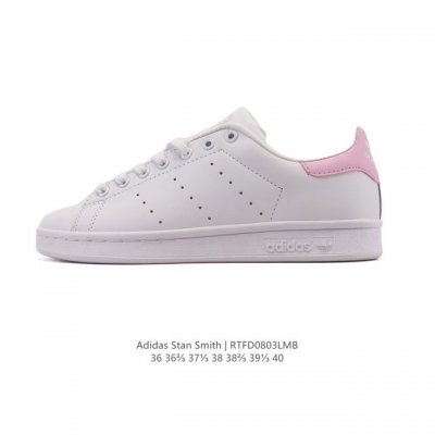 真标 阿迪达斯 Adidas 经典Y运动板鞋 新版本 Adidas Originals Stan Smith 厚底增高小白鞋！脚感新升级！整双鞋依旧是传统的低帮