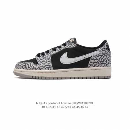特价纯原版本 耐克 乔丹Air Jordan 1 Low AJ1 乔1 乔丹1代aj1 低帮复古文化休闲运动篮球鞋。该鞋款从 1985 年元年款汲取设计灵感，焕 - 点击图像关闭