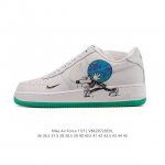 耐克 Nike Air Force 1 '07 Low 2025新年新款 蛇年限定 空军一号含气垫 小白鞋 低帮百搭厚底增高休闲运动板鞋。柔软、弹性十足的缓震性