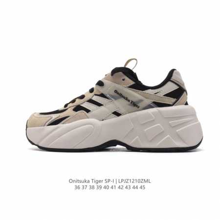 公司级 亚瑟士onitsuka Tiger鬼塚虎sp-I 经典复古舒适轻便运动休闲跑步鞋 厚底增高鞋 真标 带半码 选用优质皮革加透气织物网面料，舒适度和质感都 - 点击图像关闭