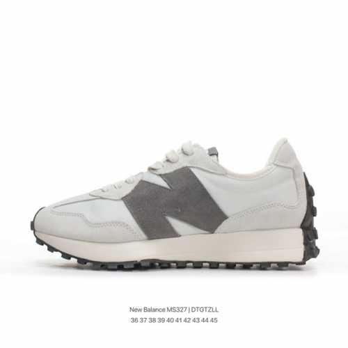 nb327 #New Balance 新百伦 采用翻毛皮及染色牛津布料拼接构成，中底高弹eva发泡材质加持满丁防滑橡胶外底上世纪 70 年代的意大利街头风格nb