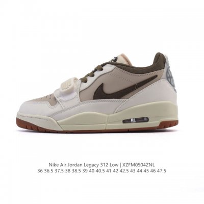 公司级 耐克 Aj 乔丹 Air Jordan Legacy 312 低帮运动鞋 Aj312 乔312百搭篮球鞋 酷炫混搭，谁人不爱？Air Jordan Le