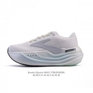 新品公司级 布鲁克斯 Glycerin Max 超级甘油:舒适的增高神器 Brooks Glycerin Max是一款极具突破性的顶级缓震运动跑鞋 由百年专业跑