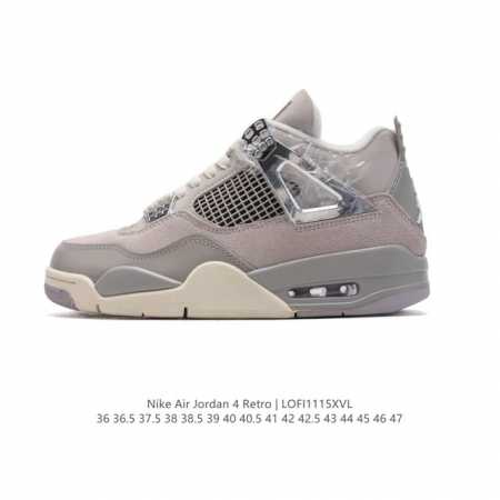 公司级 耐克 Nike Air Jordan 4 Retro Og迈克尔 乔丹aj4代乔4 中帮复古休闲运动文化篮球鞋。秉承轻量化的速度型篮球鞋设计思想完成设计 - 点击图像关闭