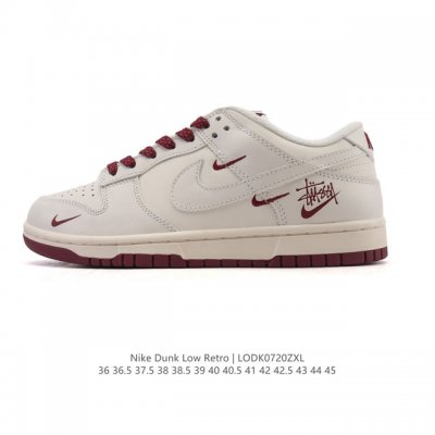 耐克Nike Dunk Low 板鞋 Sb系列经典百搭休闲运动板鞋，加厚鞋舌的填充，使舒适性大大提升，同时也更方便穿脱中底部分则加入了脚感柔软舒适Zoomair