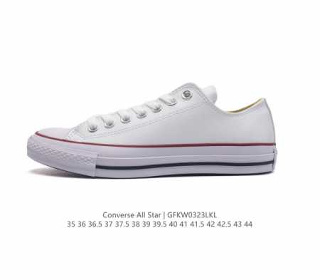 Converse All Star 低帮男女鞋厚底增高 一星匡威全明星复古 休闲运动硫化百搭板鞋 经典全皮革鞋学院风学生鞋 这个系列是匡威最古老的系列了 是匡威 - 点击图像关闭