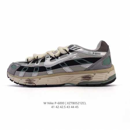 公司级 耐克 Nike 男子休闲运动鞋解构绑带 双鞋带 p-6000premium 轻便舒适透气防滑缓震耐磨跑步鞋 p-6000 是一款植根于 2000 年代风 - 点击图像关闭