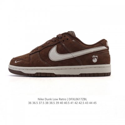 公司级 耐克 Nike Dunk Low Retro 运动鞋复古板鞋 2025年蛇年限定。作为 80 年代经典篮球鞋款，起初专为硬木球场打造，后来成为席卷街头的