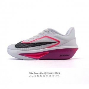 公司级 Nike耐克Zoom Fly 6 马拉松碳板米黑跑步鞋男女同款运动鞋Fn8455-001春新款Zoom Fly 6 Prm缓震轻便跑步鞋。这款鞋在继承了
