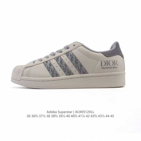 公司级 阿迪达斯 Adidas Superstar 2025年新款鞋子 蛇年新款 经典贝壳头系列 新款休闲板鞋潮流男女士运动鞋 。鞋面柔软皮革拼接材质 标志性的 - 点击图像关闭