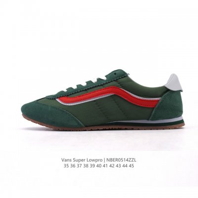 新品 Vans范斯新款Super Lowpro低帮休闲鞋复古百搭板鞋 Vn000D83Ccz早春复古风，Vans薄底鞋来助力！春天已经悄悄来临，上海的阳光明媚得