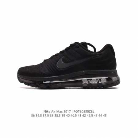 Nike 耐克 Air Max 2017 男女士跑鞋全掌气垫缓震休闲运动跑步鞋。Nikeair Max2017是nike Air Max系列的2017年旗舰款跑 - 点击图像关闭