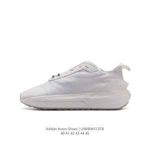 Adidas 阿迪达斯正品新款 Avryn Shoes 排汗减震回弹防滑耐磨运动休闲缓震 跑步鞋 这款adidas运动鞋拥有与众不同的细节设计，包括醒目的三条纹