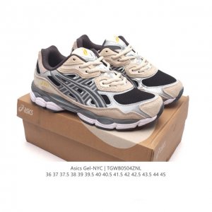 公司级 Asicsgel-Nyc复古单品 亚瑟士asicstiger 新款休闲鞋 厚底街头运动休闲鞋，Asics亚瑟士推出全新gel-Nyc，彰显纽约都市活力。
