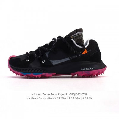 公司级 Nike Air Zoom Terra Kiger 5 耐克 登月5代 针织透气面 解构绑带 双鞋带 避震休闲运动跑步鞋 全新Nike Air Zoom