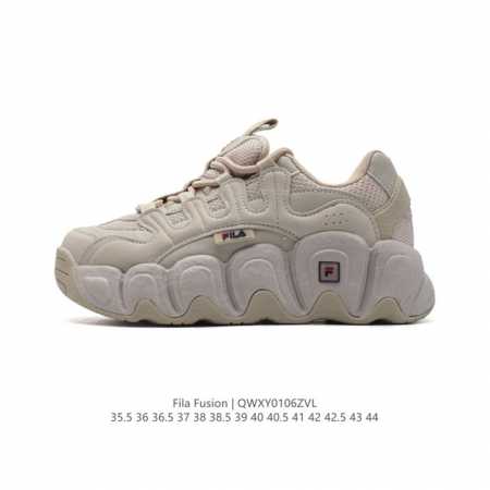 公司级 斐乐 男女同款老爹鞋 Fila Fusion 厚底增高百搭运动鞋 意大利百年经典运动品牌，网红单品 小红书推荐爆款 Fila斐乐新款小白鞋斐乐潮牌文化街 - 点击图像关闭
