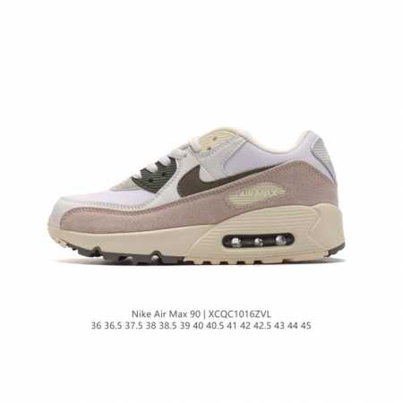 Nike耐克运动鞋 Air Max 90 健身运动跑鞋休闲鞋 复古风十足！Air Max 90 作为 Nike 旗下最经典的鞋型之一，凭借着百搭的造型，获得众多 - 点击图像关闭
